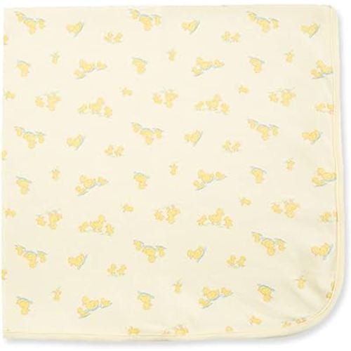 Little Me Blankets for Baby Duckies Swaddling Receiving Blankets