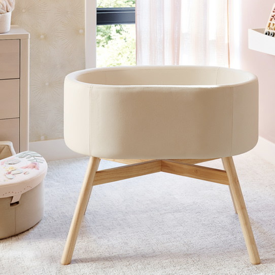 Babyletto X Gathre Capsule Ivory Bassinet