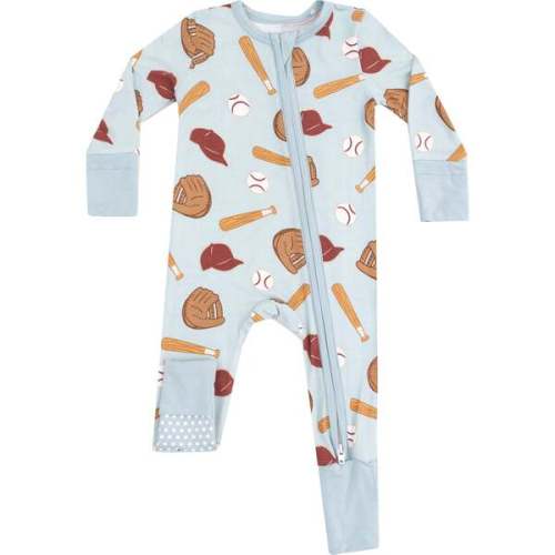 2 Way Zipper Romper, Baseball - Angel Dear | Maisonette