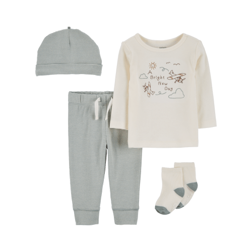 Baby 4-Piece Airplane Outfit Set - Carter's | Carter's