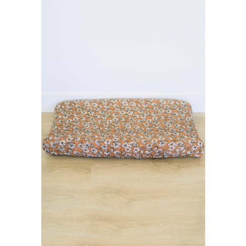Magnolia Muslin Changing Pad Cover | 100% Cotton | Baby Essentials Default Title