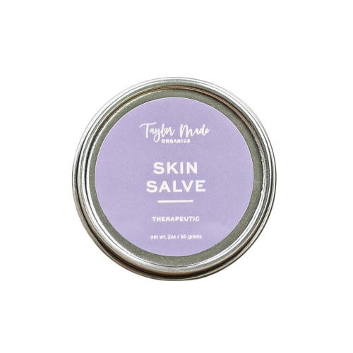 Skin Salve Organic | burn + diaper rashSkin Salve – All-Purpose Organic Healing Balm for Dry or Irritated Skin – Taylor Made Organics