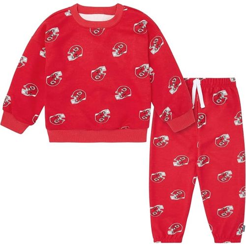 Gerber NFL unisex-baby Nfl Team Sweatshirt and Pants Set