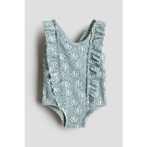 Flounce-trimmed Swimsuit, Dusty turquoise/seashells, Kids | H&M USH&MH&MInstagramTikTokYouTubePinterestFacebookH&MFlounce-trimmed Swimsuit, Dusty turquoise/seashells, Kids | H&M USFlounce-trimmed Swimsuit, Dusty turquoise/seashells, Kids | H&M USFlounce-t