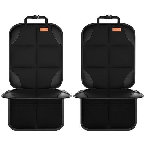 Car Seat Protector, 2 Pack - Black