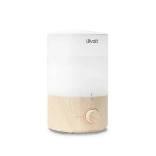 Levoit - Dual 150 .79 gallon Top-Fill Ultrasonic Humidifier - White / Wood