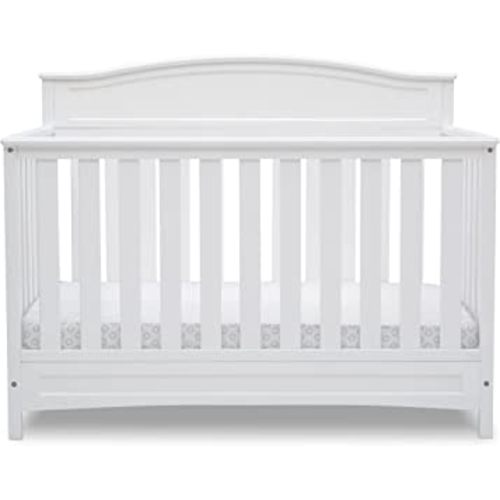 Delta Children Emery 4-in-1 Convertible Baby Crib - Greenguard Gold Certified, White