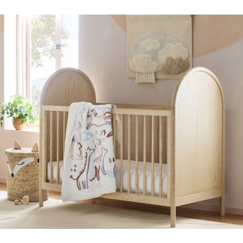 west elm x pbk Vivienne Convertible Crib | Pottery Barn Kids