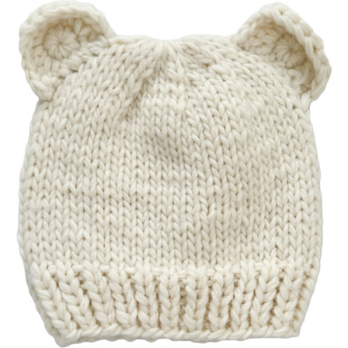 Bear Hat, Cream - The Blueberry Hill | Maisonette