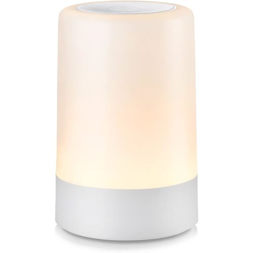 G Keni Nursery Night Light for Baby, Portable LED Touch Night Lamp for Kids and Adult, Breastfeeding, Sleep Aid, USB Rechargeable Nursing Lamp, Bedside Dimmable Warm Night Light, Soft Eye Caring