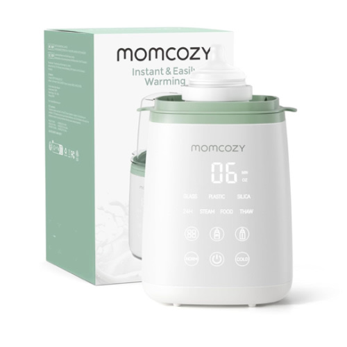 Momcozy Bottle Warmer, Fast Bottle Warmers for All Bottles with Timer, Accurate Temperature Control and Automatic Shut-Off, Multifunctional Bottle Warmer for Breastmilk