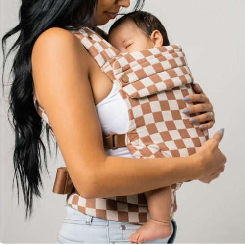 PREORDER-The Monarch Carrier - Mocha Check (estimated to ship by June – Mabē