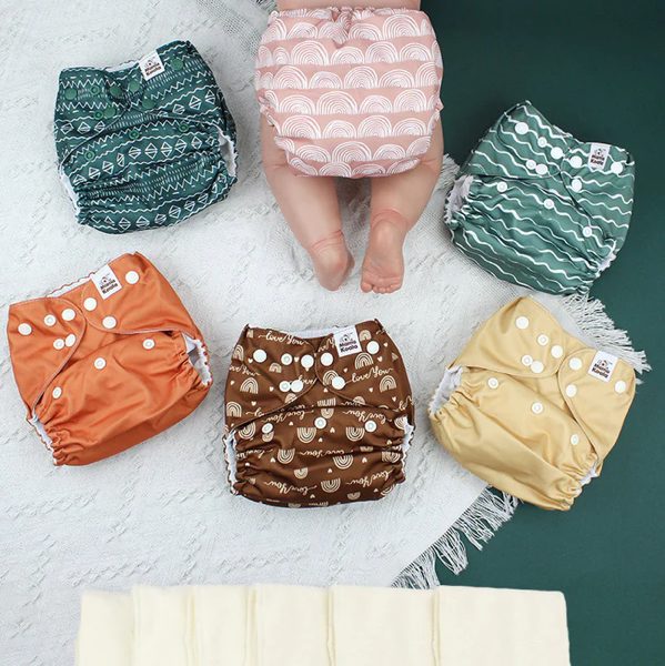 POCKET DIAPER 3.0 WITH INSERTS - 6 PACK(Hope in the Desert)