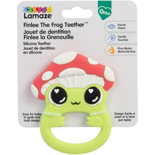Lamaze Finlee Frog Silicone Teether