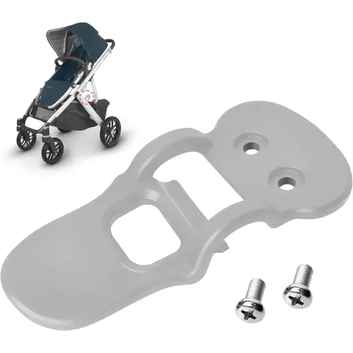 Replacement Closing Latch UppaBaby Vista 2015+ (and V2),Hinge Latch Compatible with UpperBaby Vista V1 & V2 Strollers,Secures Stroller in Closed Position,Gray 1-Pack Includes 2 Screws