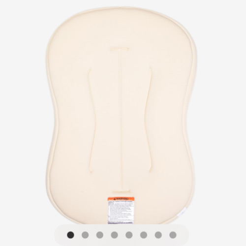 Snuggle Me Organic Lounger Curve - Natural