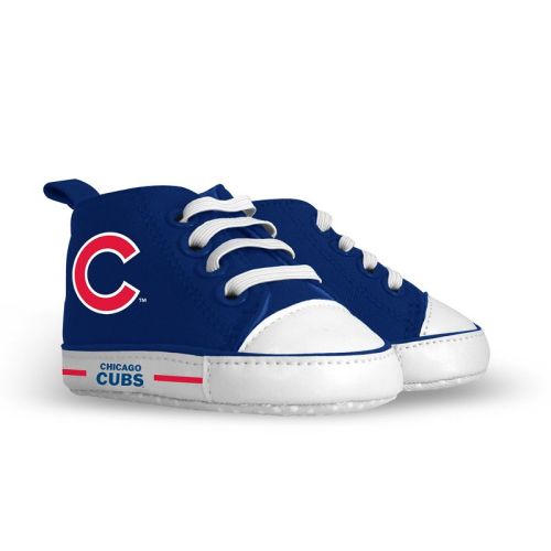 BabyFanatic Pre-Walkers High-Top Unisex Baby Shoes - MLB Chicago Cubs