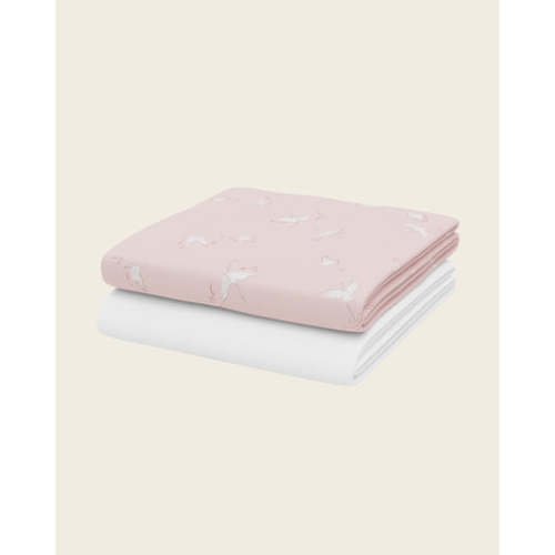 Swan Crib Sheet Set
