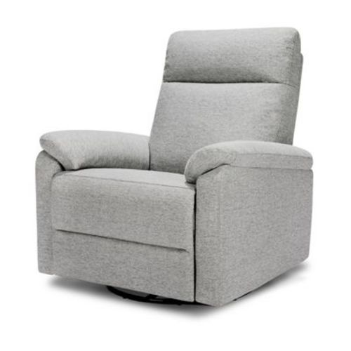 Davinci Suzy Recliner And Swivel Glider - Heathered Blue