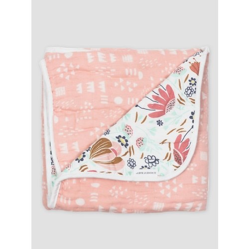 Honest Baby Clothing Organic Cotton Quilted Blanket