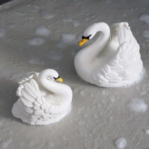 Natural Rubber Bath Toy - Swan in Large
