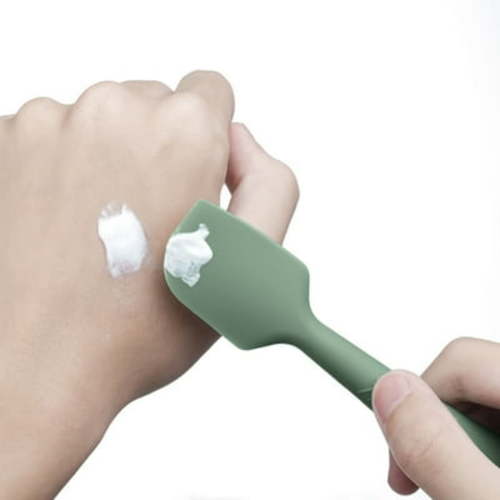 Baby Diaper Cream Spatula, Baby Diaper Cream Spatula Applicator with Suction Cup, Soft Silicone Baby Butt Paste Spatula for Newborn Babies