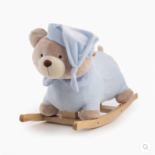 Teddy Bear Rocker - Blue
