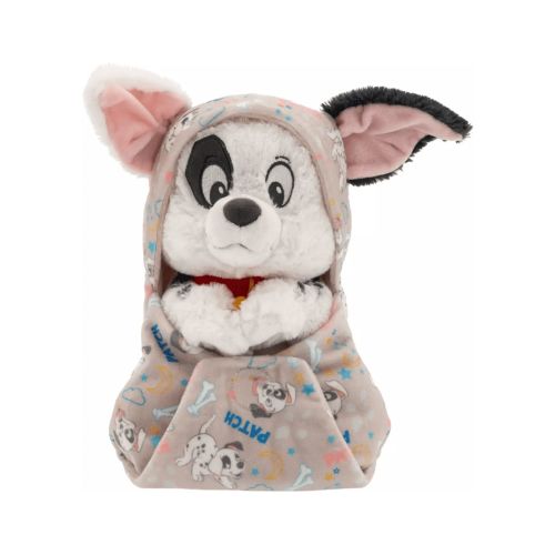 Disney Parks Babies Dalmatians Patch Plush in Swaddle New With Tag