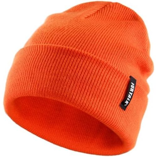 FURTALK Toddler Beanie Baby Boys Girls Beanies Kids Knit Winter Hats for 0-8 Years