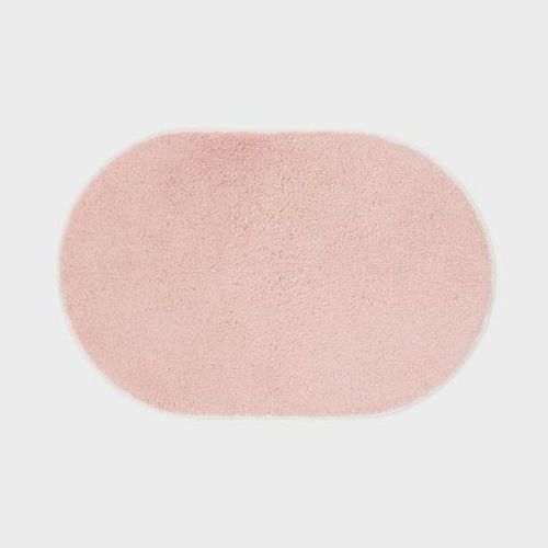 20"x30" Oval Dorm Bath Rug Pink/Ivory - Threshold™