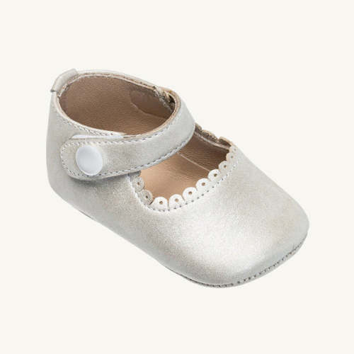 Elephantito Baby Mary Jane - White