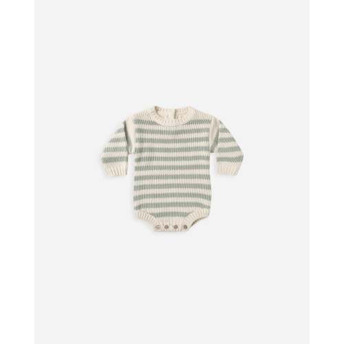 Rex Romper || Fern Stripe – Quincy Mae