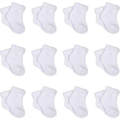 Gerber Baby 12-pair Sock Bundle 0-3