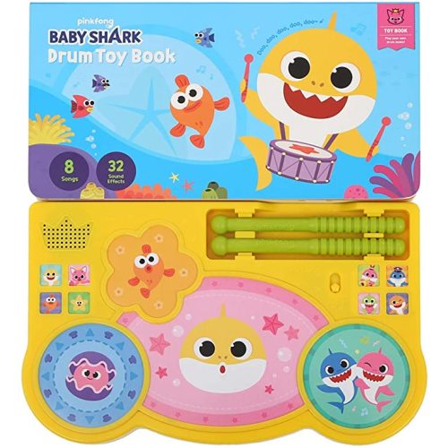 Pinkfong Baby Shark Drum Toy Book