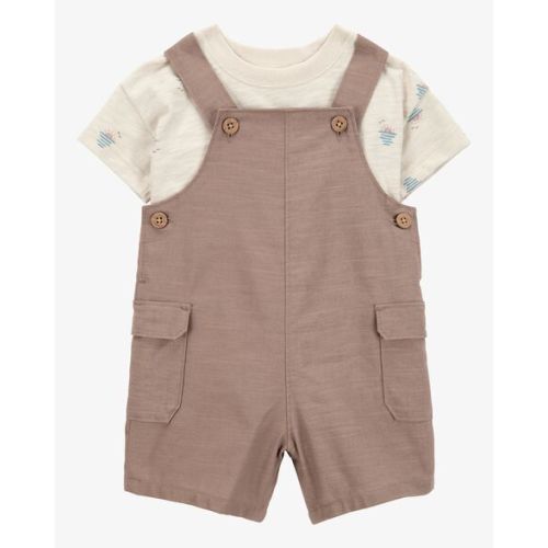Baby 2-Piece Sunset Tee & Shortall Set - Carter's | Carter's