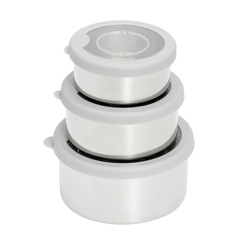 Spencer Stainless Nesting Trio | Food Storage | Pottery Barn Kids