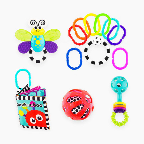 Sassy Baby's Sensory Toys Box Set (4 Toys)