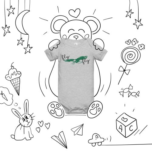 Fly Eagles Fly Baby Bodysuit