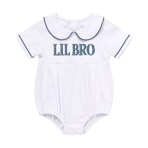 GRNSHTS Baby Boy Summer Clothes Cute Newborn Boy Outfits Short Sleeve Baby Boy Spring Romper Bodysuit Jumpsuit Boys One-Piece