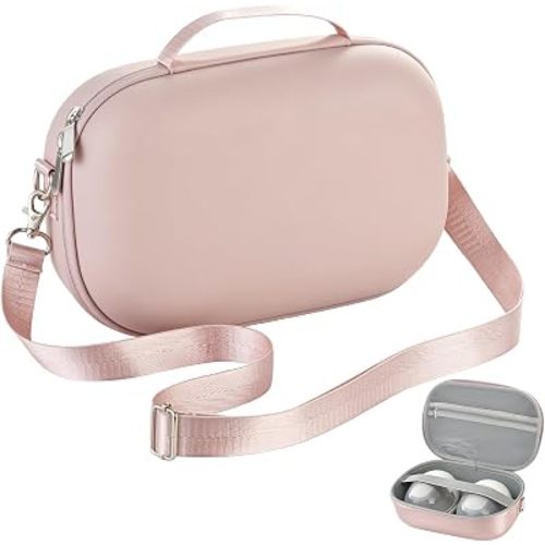 Breast Pump Bag Compatible with Eufy, Portable Pump Case with Weather-Resistance Detachable Tray, Breast Pump Storage for Momcozy/Willow/Medela, Strong EVA Build, Great for Travel and Outings