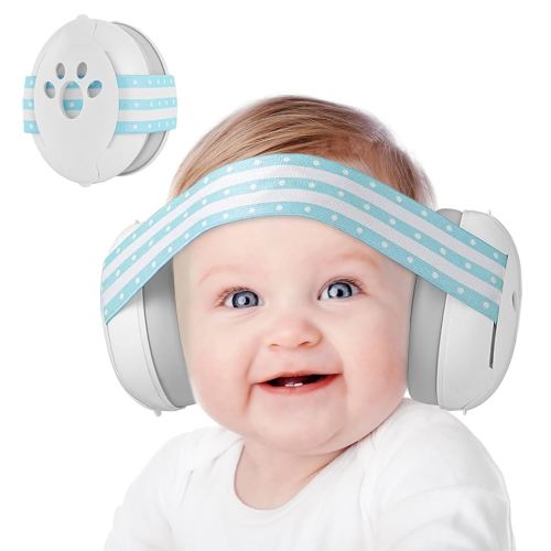 Yoofoss Baby Ear Muffs Noise Protection for Infant and Babies Up to 36 Months - Noise Cancelling Headphones for Ear Protection, Sleep, Travel Baby Essentials