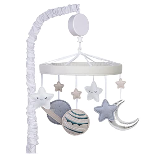 Trend Lab Celestial Space Musical Mobile, Relaxing Music Newborn Baby Essentials, 24 in Tall, 20 in Wide
