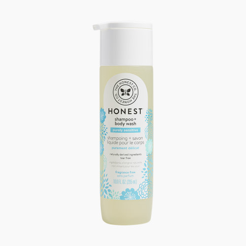 The Honest Company Shampoo & Body Wash - Sensitive (Fragrance Free), 10oz