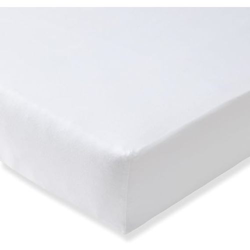 Burt's Bees Baby Essential Organic Cotton Fitted Crib Sheet, Breathable for Boy Girl Standard Crib & Toddler Mattresses | Breathable, for Boy Girl, Toddler Mattresses