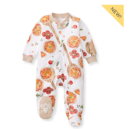 Brick Oven Pizza Organic Kids Pajamas