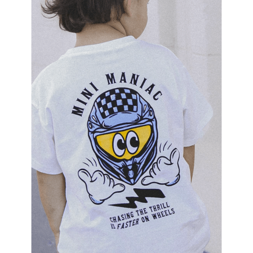 Mini Maniac T-shirt White
