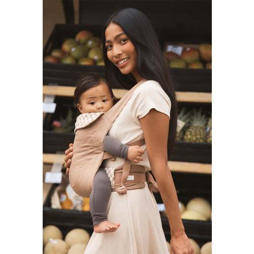 Almondine Chequer Soft Carrier