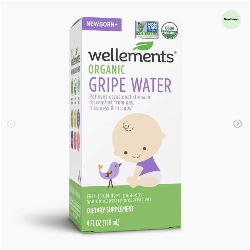Organic Gripe Water - Gripe Water For Newborns & Babies | Wellements