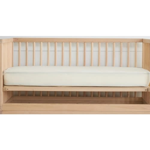 Organic Waterproof Crib Protector Pad | Avocado Green Mattress