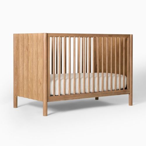 Scalloped Convertible Crib